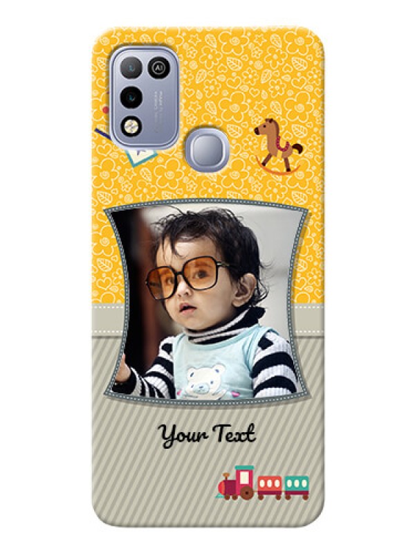 Custom Infinix Hot 10 Play Mobile Cases Online: Baby Picture Upload Design