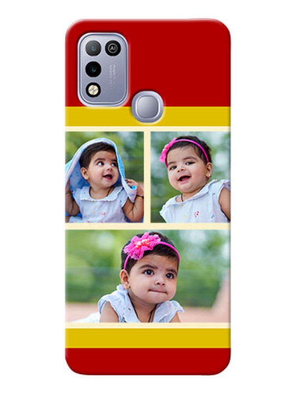 Custom Infinix Hot 10 Play mobile phone cases: Multiple Pic Upload Design