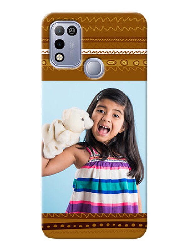 Custom Infinix Hot 10 Play Mobile Covers: Friends Picture Upload Design 