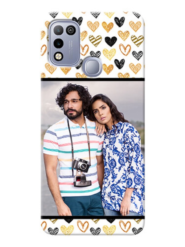 Custom Infinix Hot 10 Play Personalized Mobile Cases: Love Symbol Design