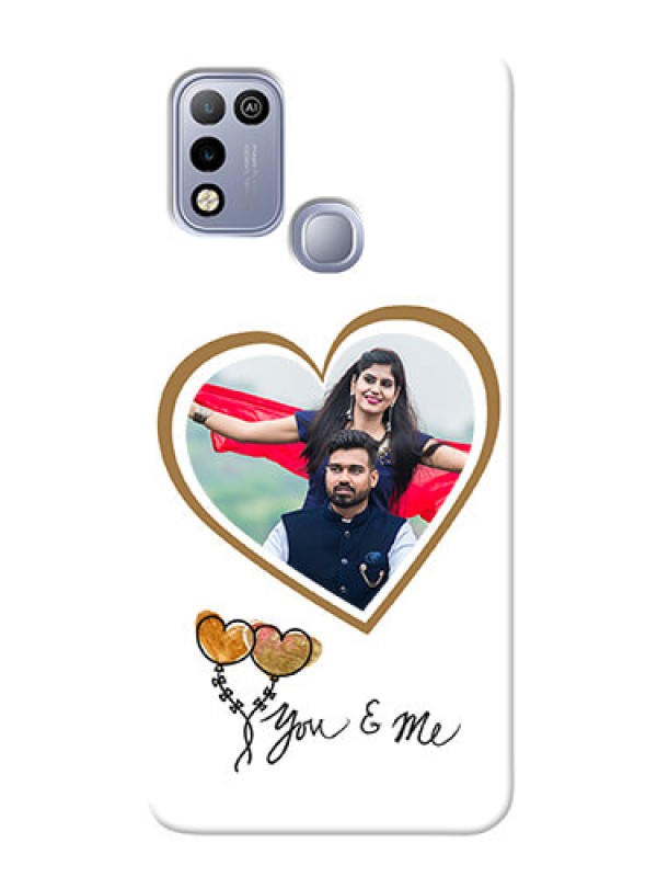 Custom Infinix Hot 10 Play customized phone cases: You & Me Design