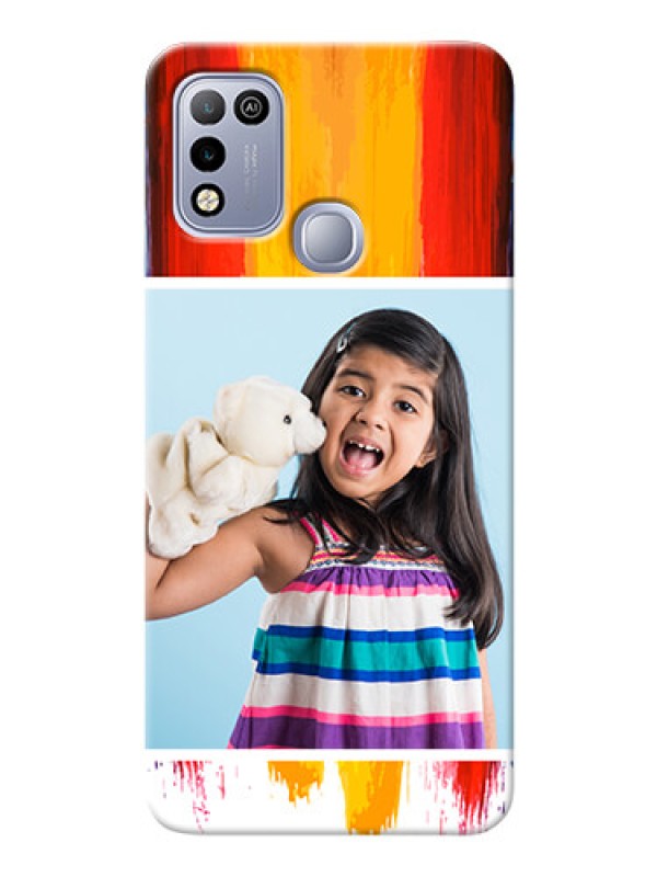 Custom Infinix Hot 10 Play custom phone covers: Multi Color Design