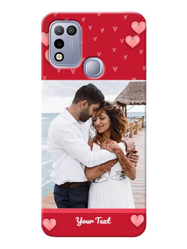 Custom Infinix Hot 10 Play Mobile Back Covers: Valentines Day Design