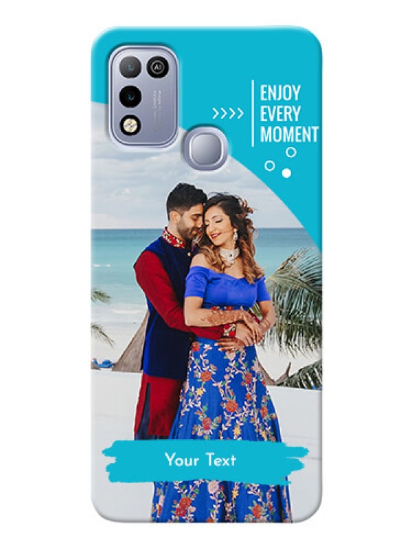 Custom Infinix Hot 10 Play Personalized Phone Covers: Happy Moment Design