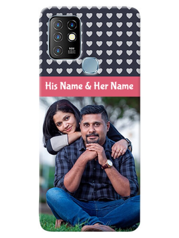 Custom Infinix Hot 10 Custom Mobile Case with Love Symbols Design