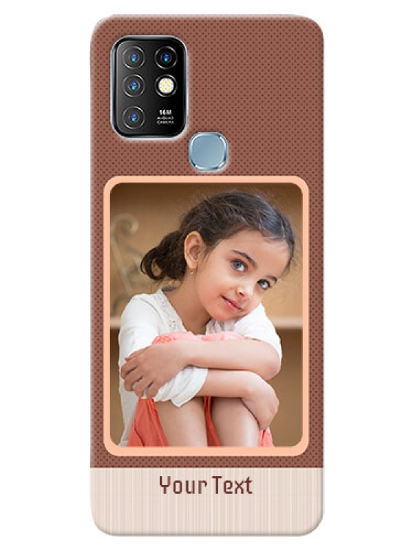 Custom Infinix Hot 10 Phone Covers: Simple Pic Upload Design