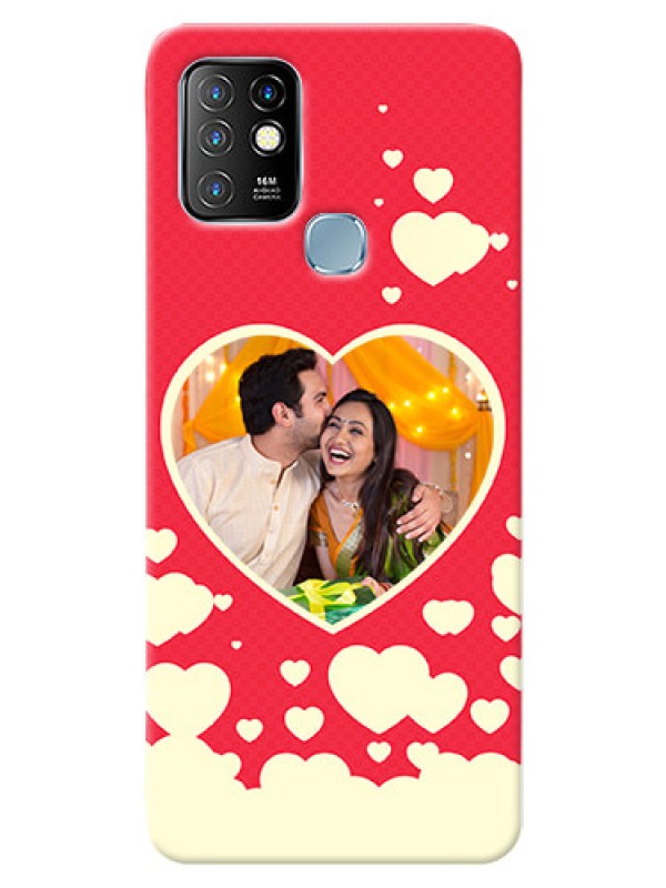 Custom Infinix Hot 10 Phone Cases: Love Symbols Phone Cover Design