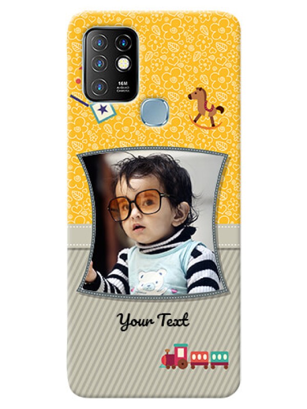 Custom Infinix Hot 10 Mobile Cases Online: Baby Picture Upload Design