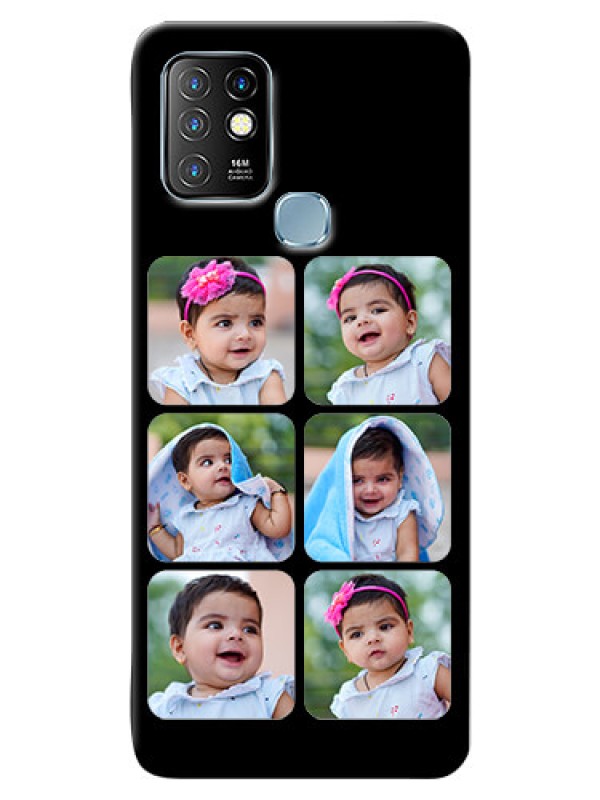 Custom Infinix Hot 10 mobile phone cases: Multiple Pictures Design