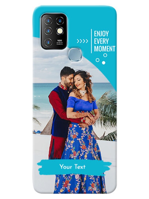 Custom Infinix Hot 10 Personalized Phone Covers: Happy Moment Design