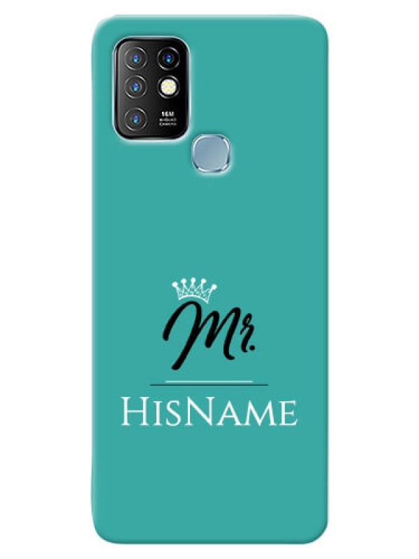 Custom Infinix Hot 10 Custom Phone Case Mr with Name