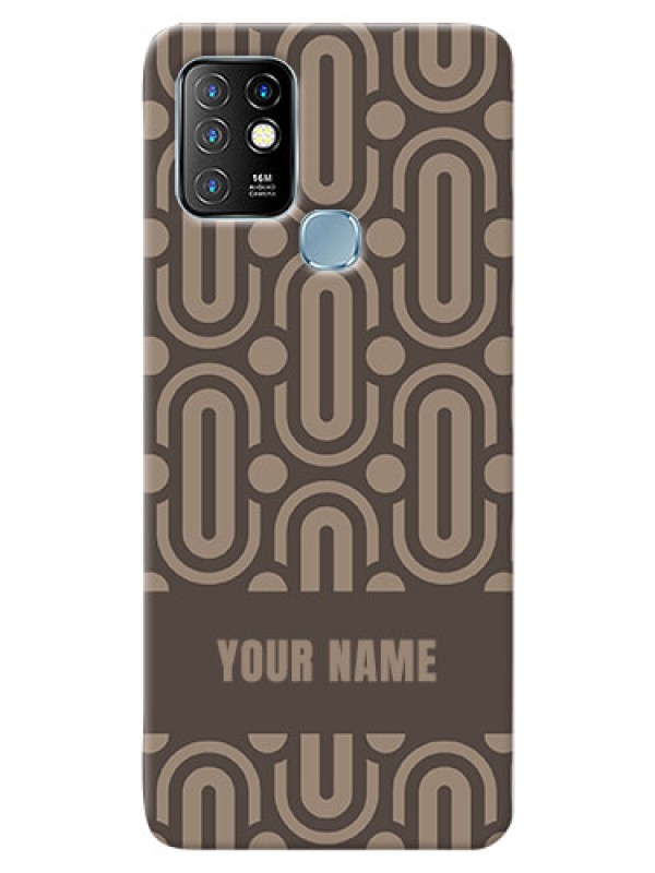 Custom Infinix Hot 10 Custom Phone Covers: Captivating Zero Pattern Design