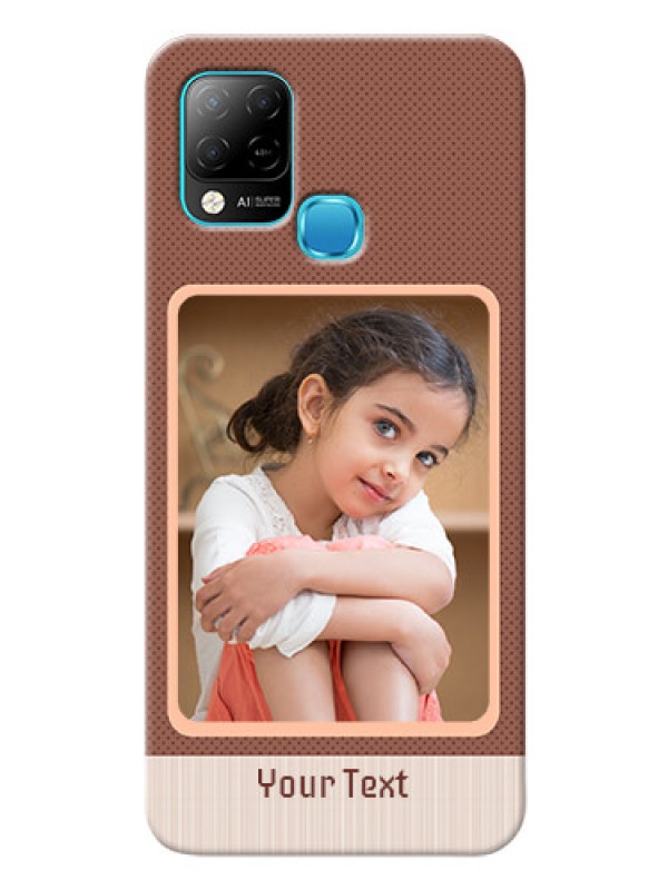 Custom Infinix Hot 10s Phone Covers: Simple Pic Upload Design
