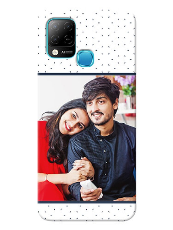 Custom Infinix Hot 10s Personalized Phone Cases: Premium Dot Design