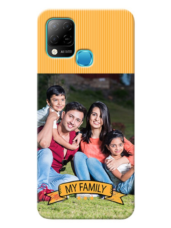 Custom Infinix Hot 10s Personalized Mobile Cases: My Family Design