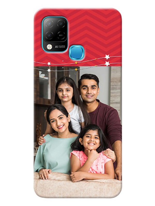 Custom Infinix Hot 10s customized phone cases: Happy Family Design
