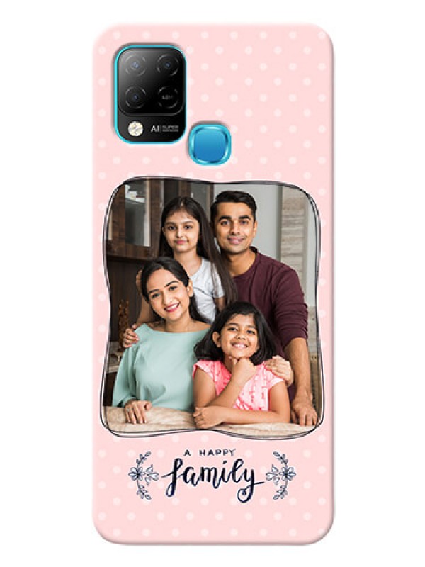 Custom Infinix Hot 10s Personalized Phone Cases: Family with Dots Design