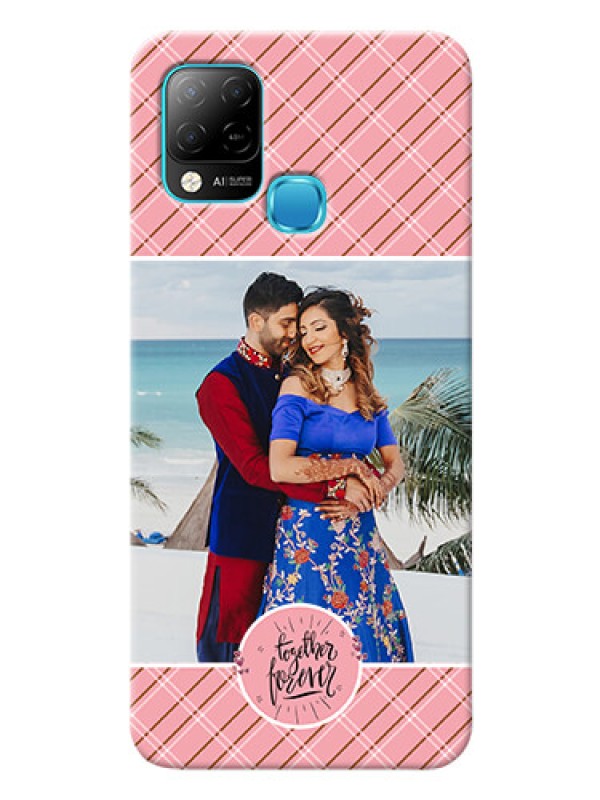 Custom Infinix Hot 10s Mobile Covers Online: Together Forever Design