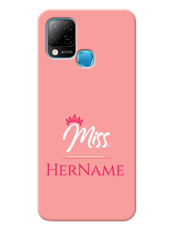 Custom Infinix Hot 10s Custom Phone Case Mrs with Name