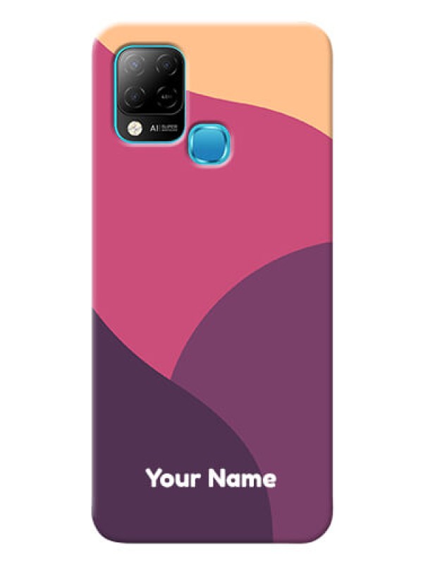 Custom Infinix Hot 10S Custom Phone Covers: Mixed Multi-colour abstract art Design