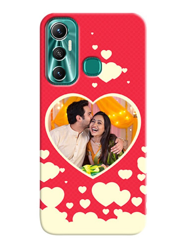 Custom Infinix Hot 11 Phone Cases: Love Symbols Phone Cover Design