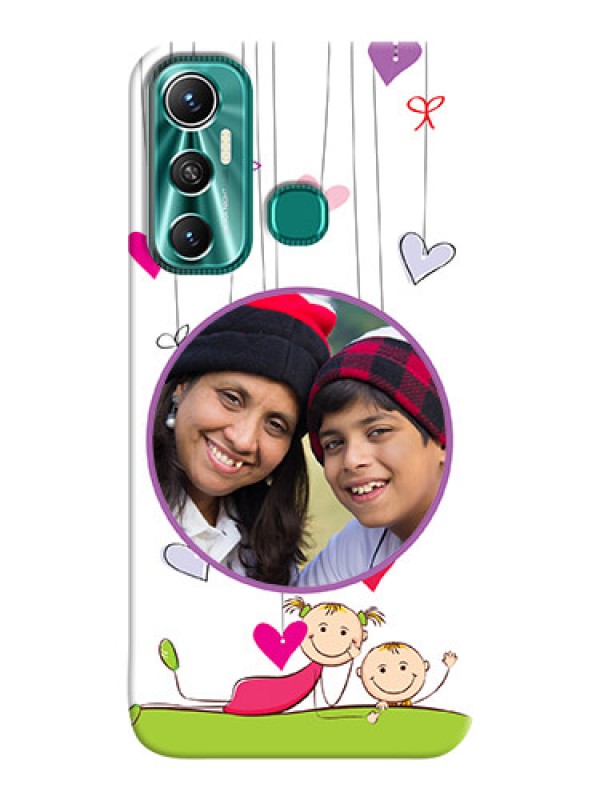 Custom Infinix Hot 11 Mobile Cases: Cute Kids Phone Case Design