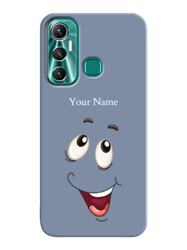 Custom Infinix Hot 11 Phone Back Covers: Laughing Cartoon Face Design