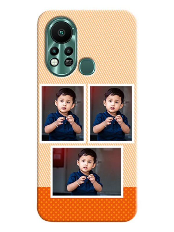 Custom Infinix Hot 11s Mobile Back Covers: Bulk Photos Upload Design