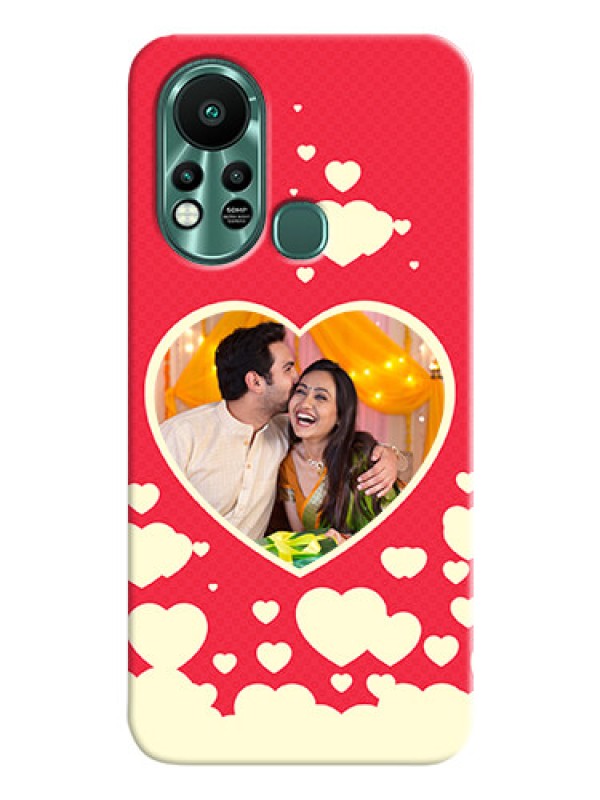 Custom Infinix Hot 11s Phone Cases: Love Symbols Phone Cover Design