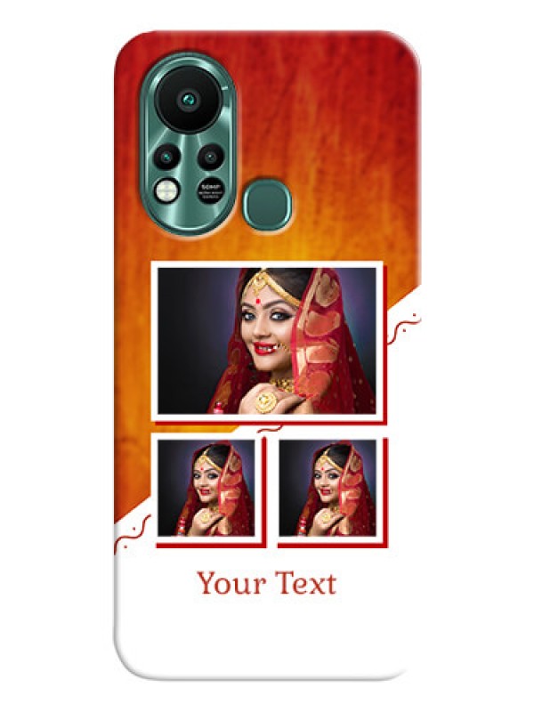 Custom Infinix Hot 11s Personalised Phone Cases: Wedding Memories Design 