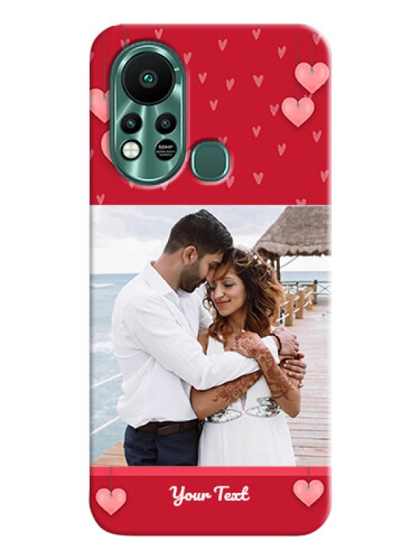 Custom Infinix Hot 11s Mobile Back Covers: Valentines Day Design