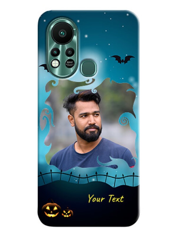 Custom Infinix Hot 11s Personalised Phone Cases: Halloween frame design