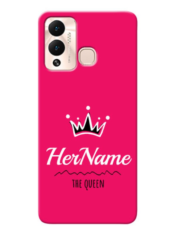 Custom Infinix Hot 12 Play Queen Phone Case with Name