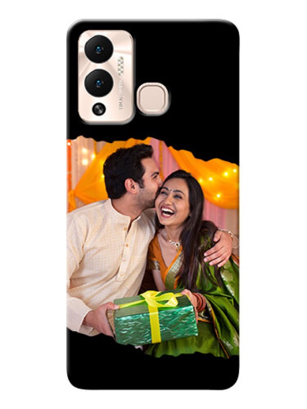 Custom Infinix Hot 12 Play Custom Phone Covers: Tear-off Design