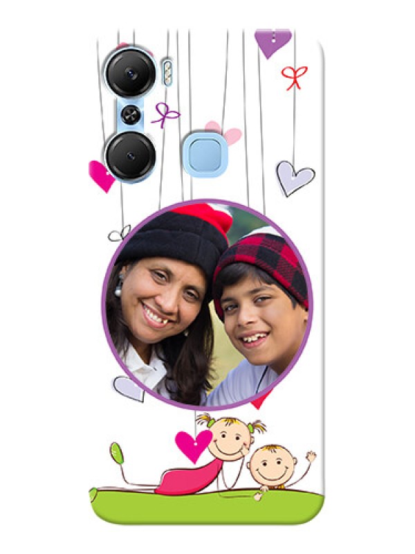 Custom Infinix Hot 12 Pro Mobile Cases: Cute Kids Phone Case Design