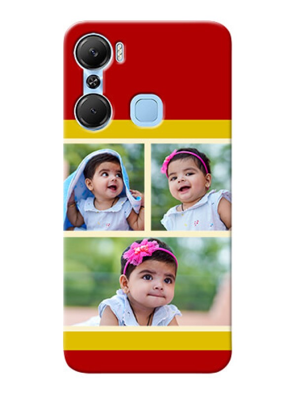 Custom Infinix Hot 12 Pro mobile phone cases: Multiple Pic Upload Design