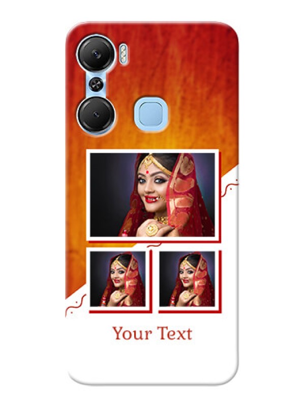 Custom Infinix Hot 12 Pro Personalised Phone Cases: Wedding Memories Design 