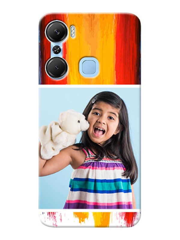 Custom Infinix Hot 12 Pro custom phone covers: Multi Color Design