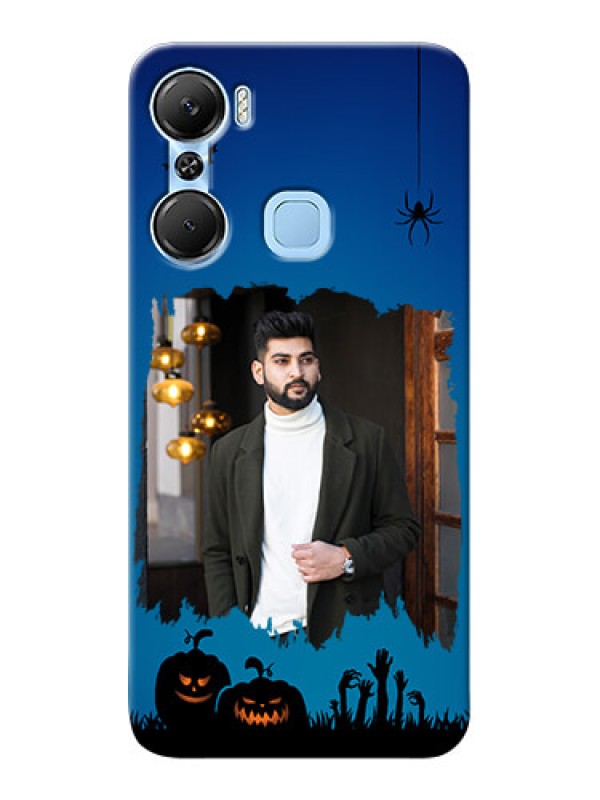 Custom Infinix Hot 12 Pro mobile cases online with pro Halloween design 