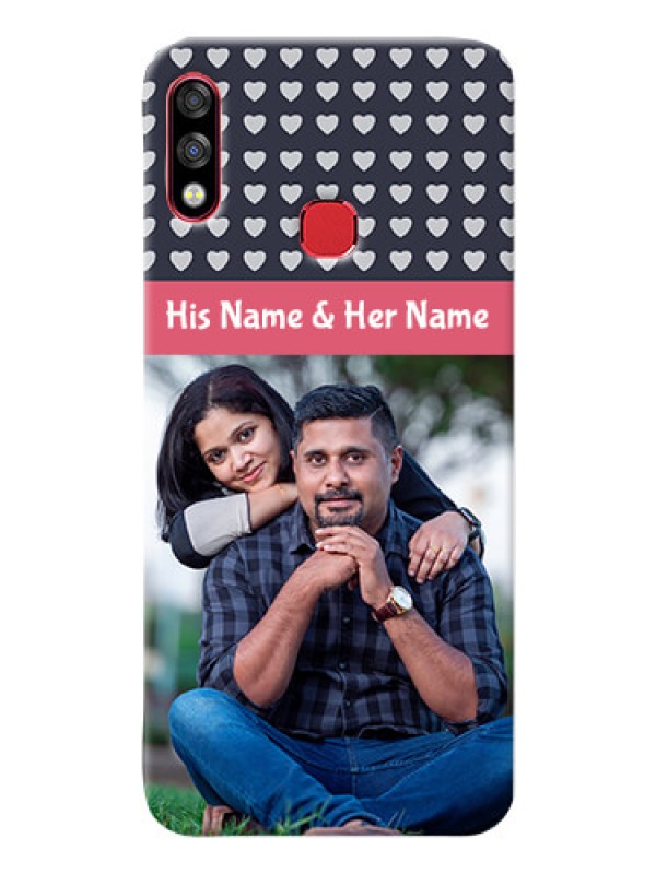 Custom Infinix Hot 7 Pro Custom Mobile Case with Love Symbols Design