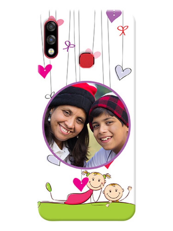 Custom Infinix Hot 7 Pro Mobile Cases: Cute Kids Phone Case Design