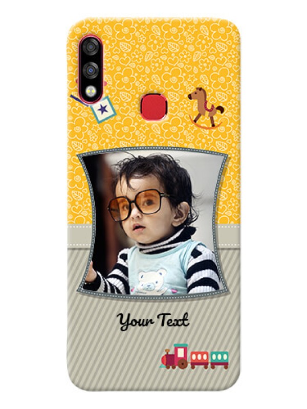 Custom Infinix Hot 7 Pro Mobile Cases Online: Baby Picture Upload Design