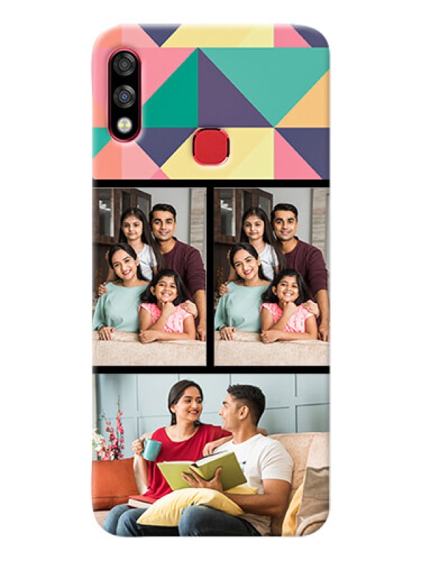 Custom Infinix Hot 7 Pro personalised phone covers: Bulk Pic Upload Design
