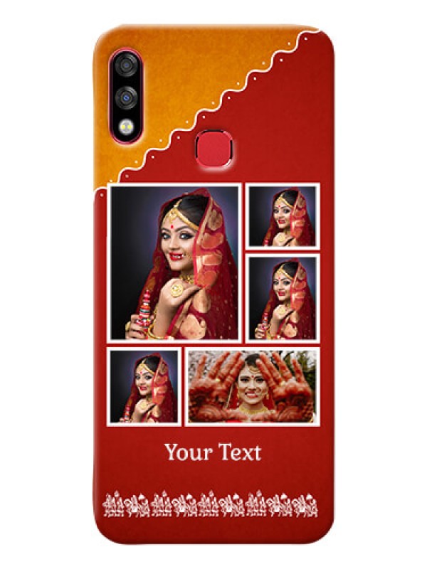 Custom Infinix Hot 7 Pro customized phone cases: Wedding Pic Upload Design