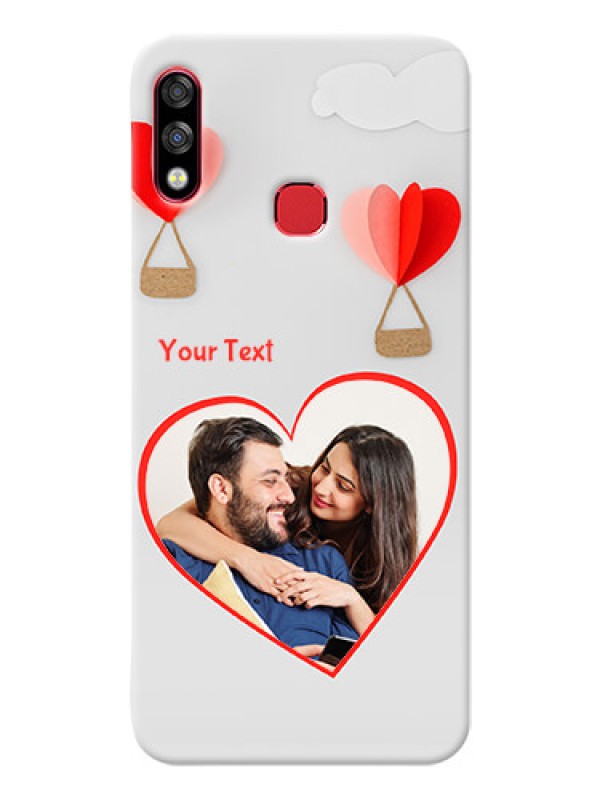 Custom Infinix Hot 7 Pro Phone Covers: Parachute Love Design