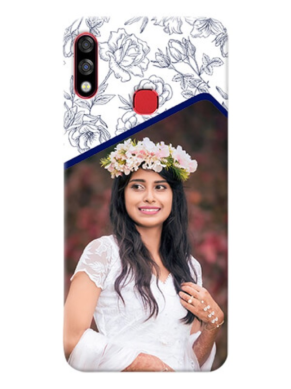 Custom Infinix Hot 7 Pro Phone Cases: Premium Floral Design