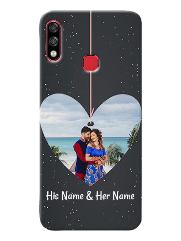 Custom Infinix Hot 7 Pro custom phone cases: Hanging Heart Design