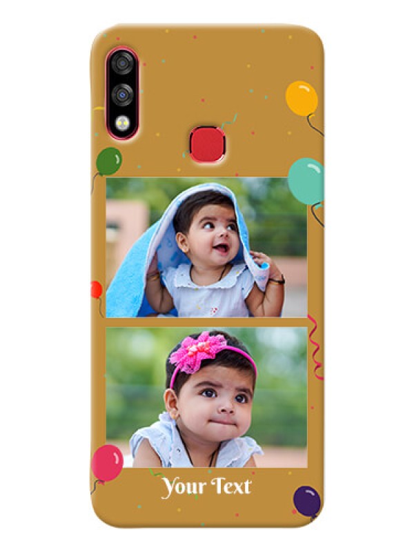 Custom Infinix Hot 7 Pro Phone Covers: Image Holder with Birthday Celebrations Design