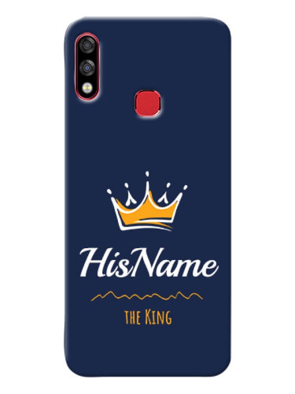 Custom Infinix Hot 7 Pro King Phone Case with Name