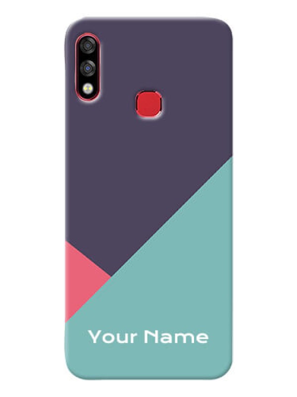 Custom Infinix Hot 7 Pro Custom Phone Cases: Tri Color abstract Design